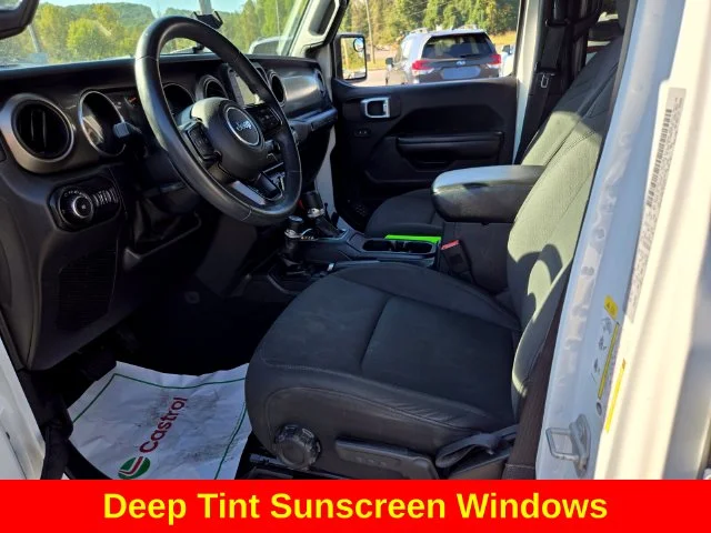 Used 2018 White Jeep Unlimited Sport S image 11