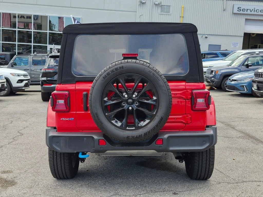 Used 2024 Red Jeep Sahara 4xe image 7
