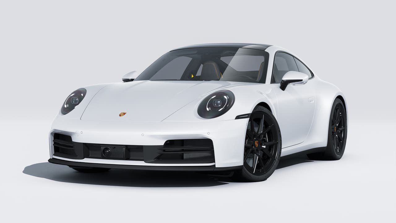 New 2026 Ice Grey Metallic Porsche Carrera 4S image 1
