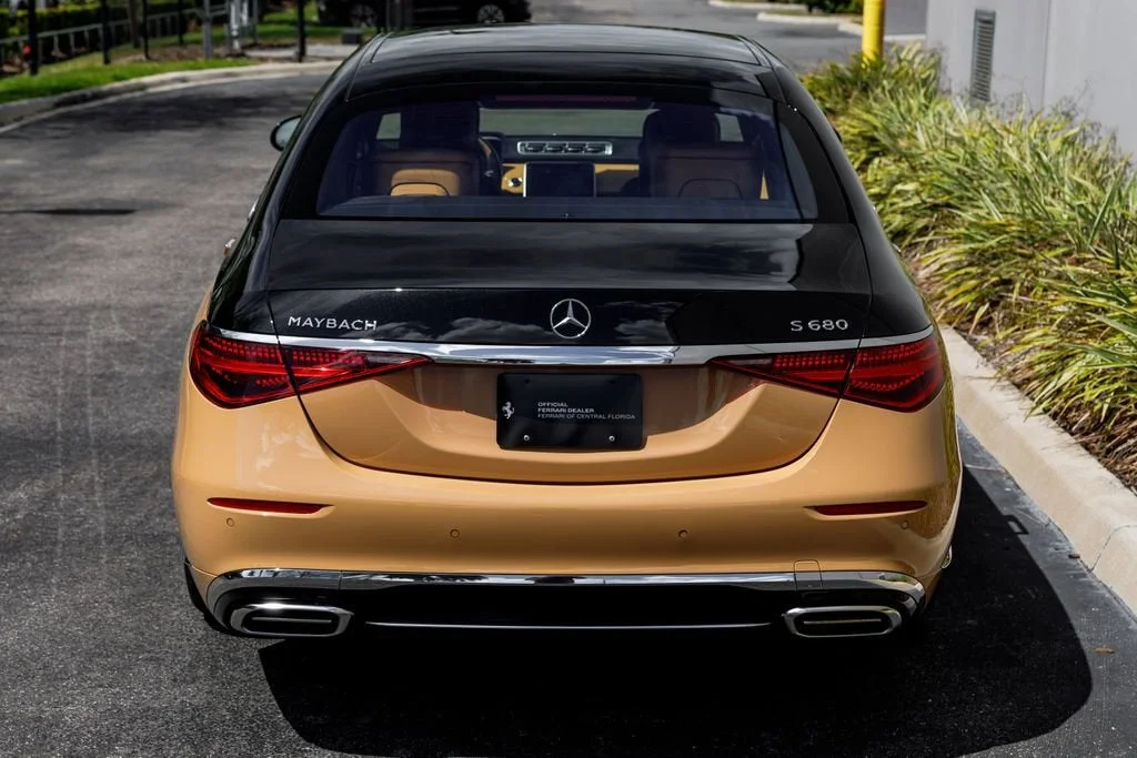 Used 2023 Obsidian Black Metallic / Colorado Beige Mercedes-Benz Maybach S 680 image 4