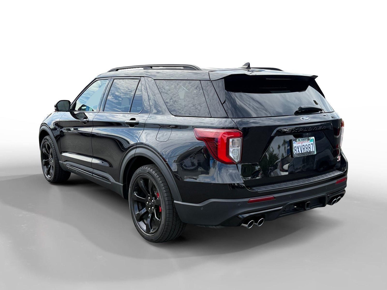 Certified Used 2021 Black Metallic Ford ST image 3