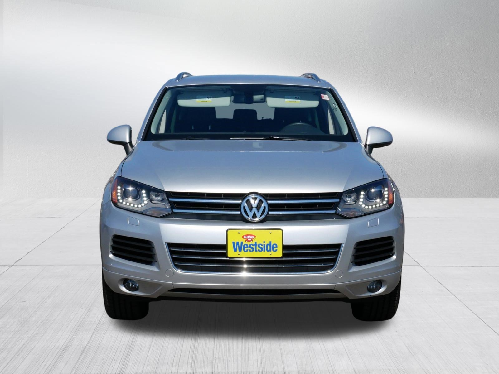 Used 2014 Volkswagen Touareg Sport with VIN WVGEF9BP5ED002230 for sale in St. Louis Park, MN