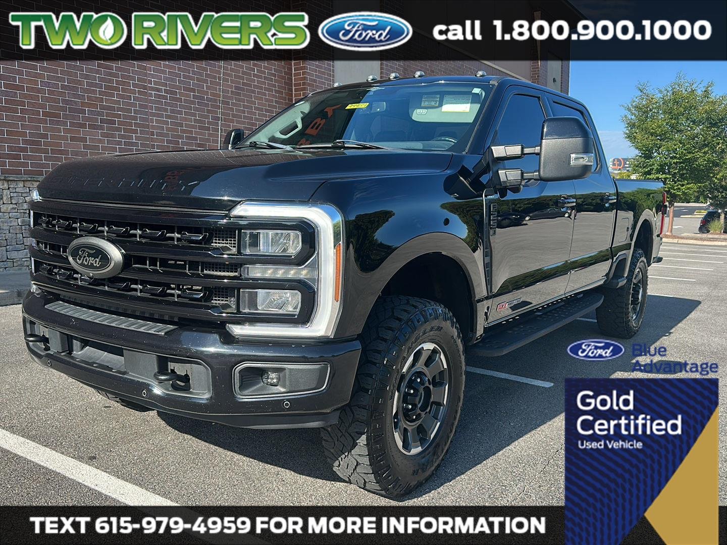 Certified Used 2023 Agate Black Ford LARIAT image 1