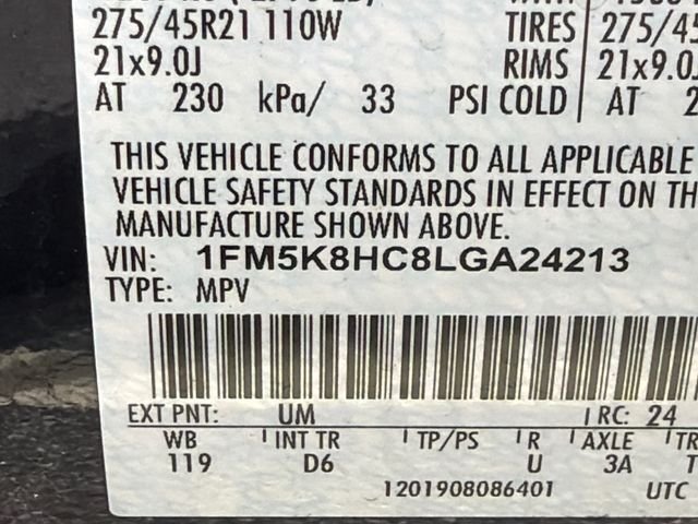 Used 2020 Black Ford Platinum image 34