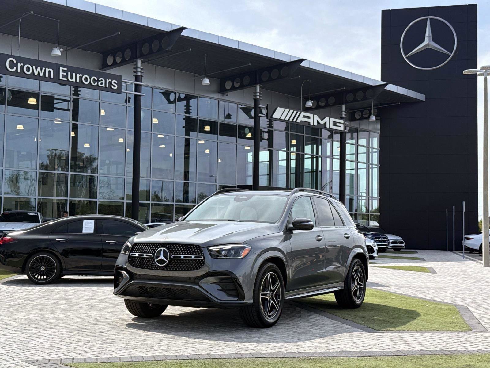 New 2026 Gray Metallic Mercedes-Benz 350 SUV image 1