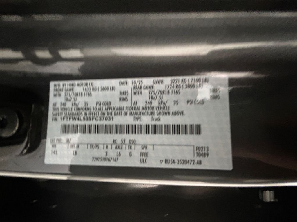 Used 2025 Gray Ford Tremor image 20