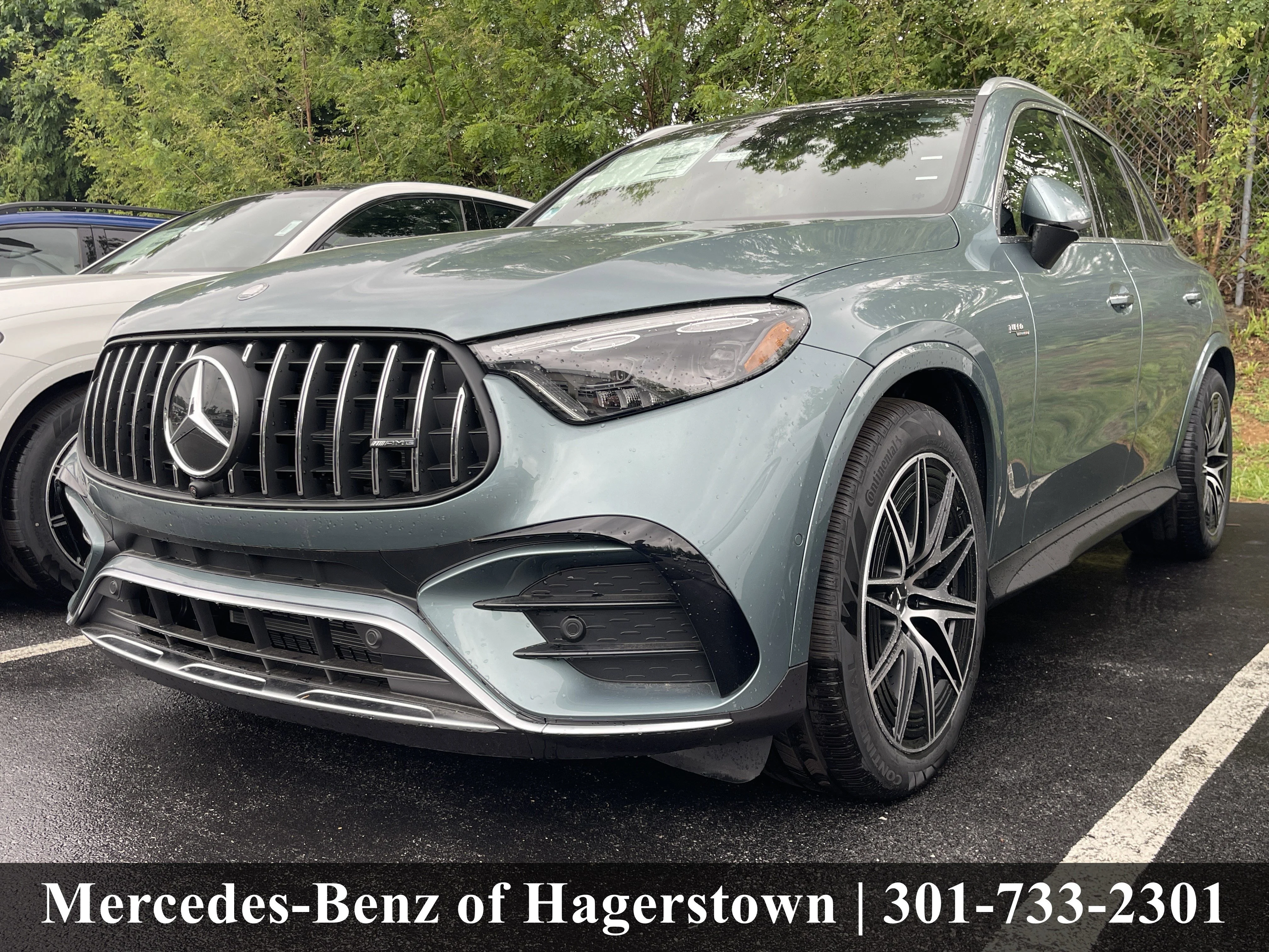 New 2026 Verde Silver Metallic Mercedes-Benz AMG® GLC 43 4MATIC SUV image 3