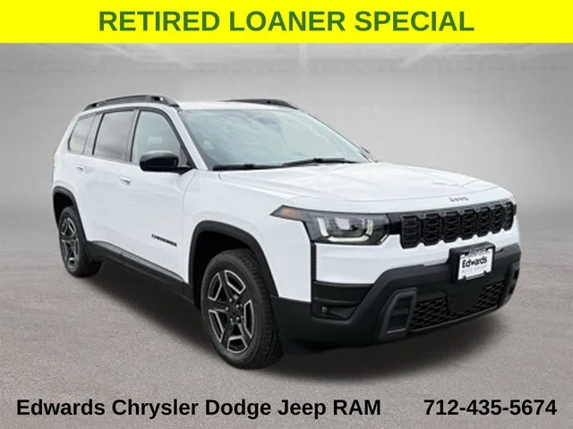 New 2026 White Jeep Laredo image 1