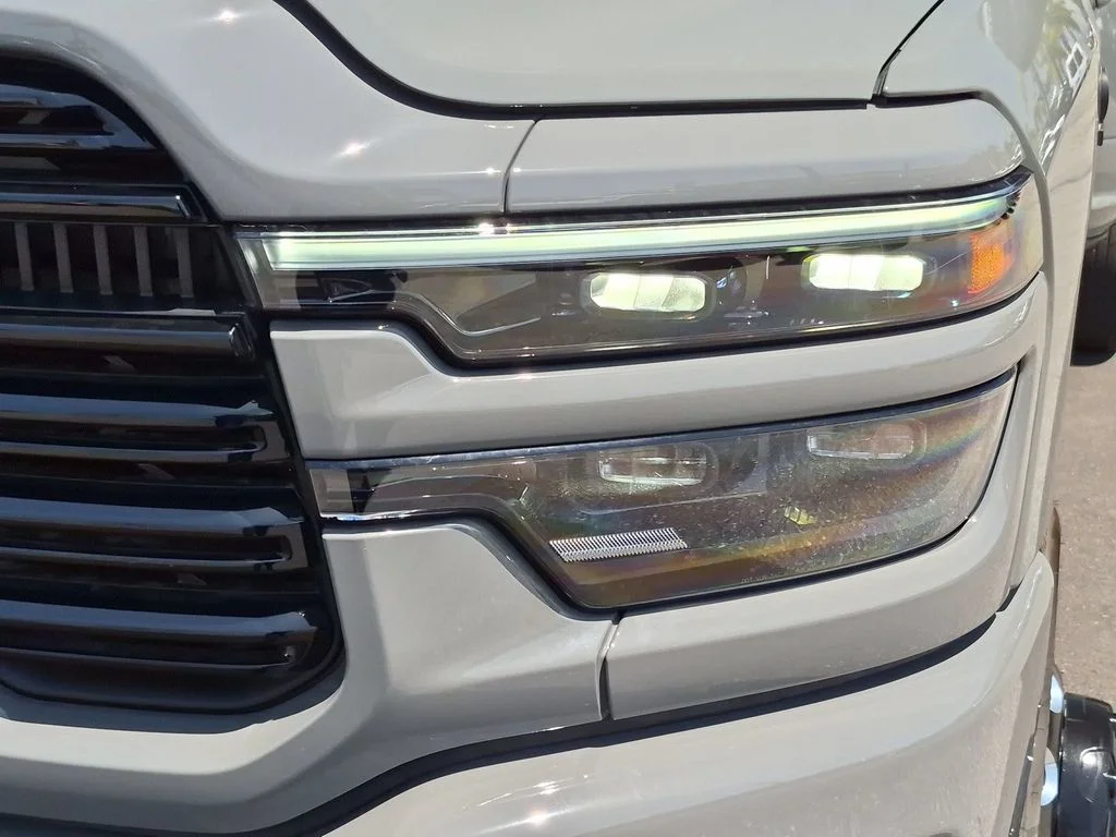 New 2026 Ceramic Gray Clear-Coat Exterior Paint RAM Laramie image 10