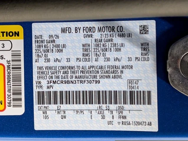New 2026 Velocity Blue Metallic Ford Big Bend® image 47