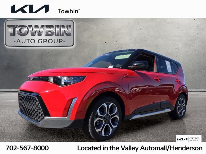Red 2025 Kia Soul SUV / Crossover Front-Wheel Drive