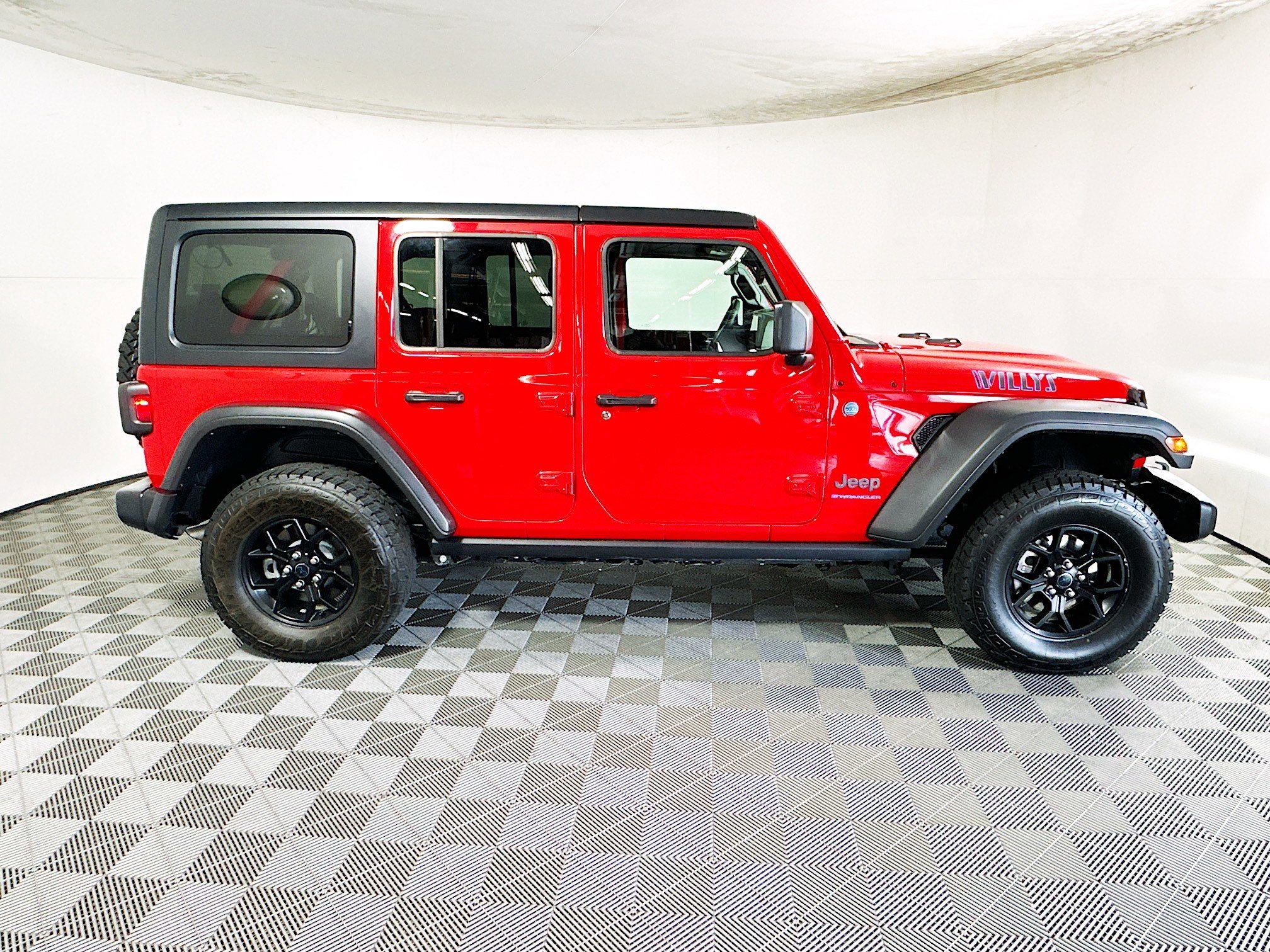 Used 2025 Jeep Wrangler 4xe Willys 4XE with VIN 1C4RJXN62SW577400 for sale in Coconut Creek, FL
