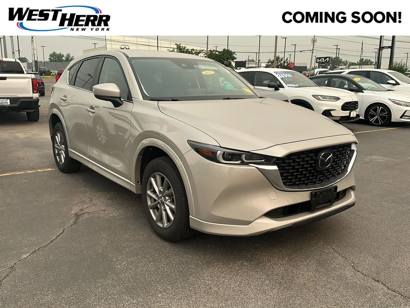 Used 2025 Platinum Quartz Metallic Mazda 2.5 S Select Package image 1