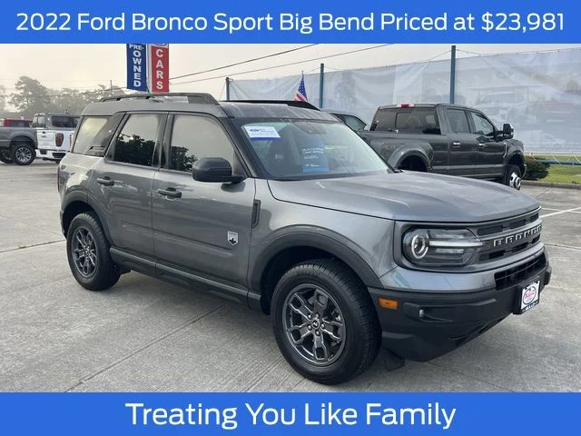 Certified Used 2022 Carbonized Gray Metallic Ford Big Bend image 1
