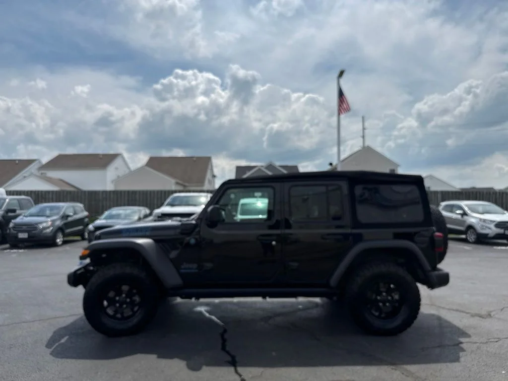 Used 2024 Black Jeep Willys 4xe image 47