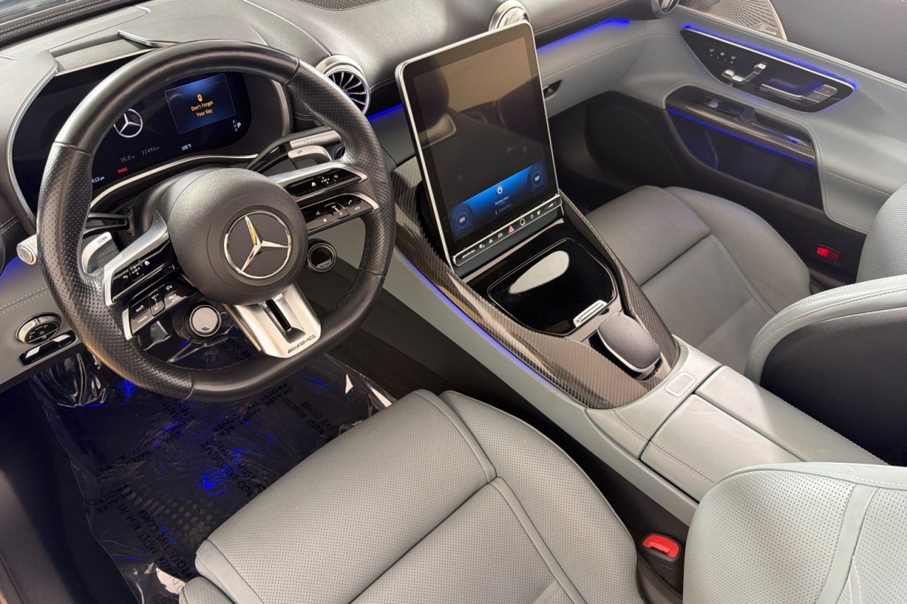 Certified Used 2022 MANUFAKTUR Alpine Grey Mercedes-Benz AMG® SL 55 image 10