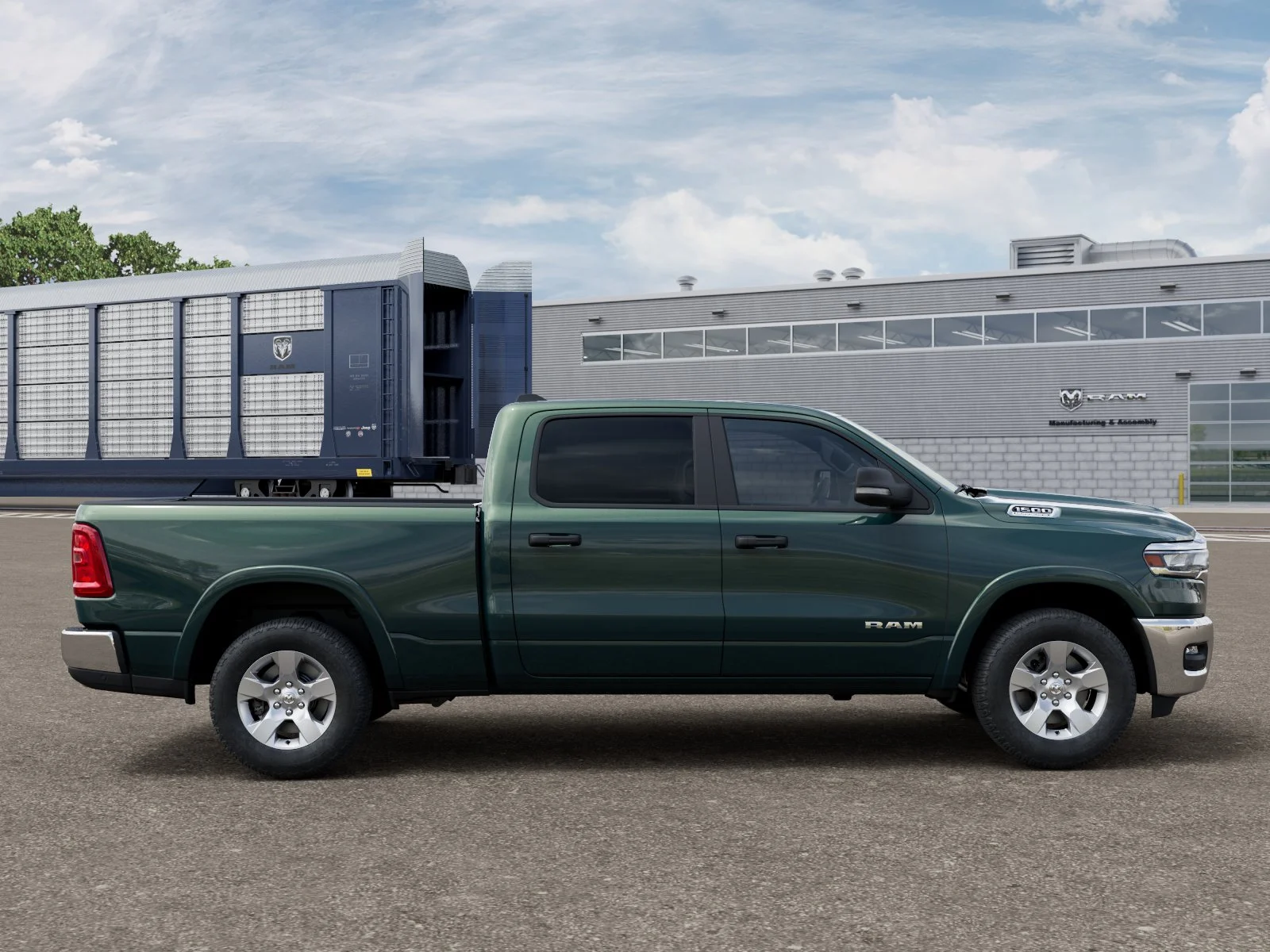 New 2026 SERRANO GREEN METALLIC Ram Big Horn image 12