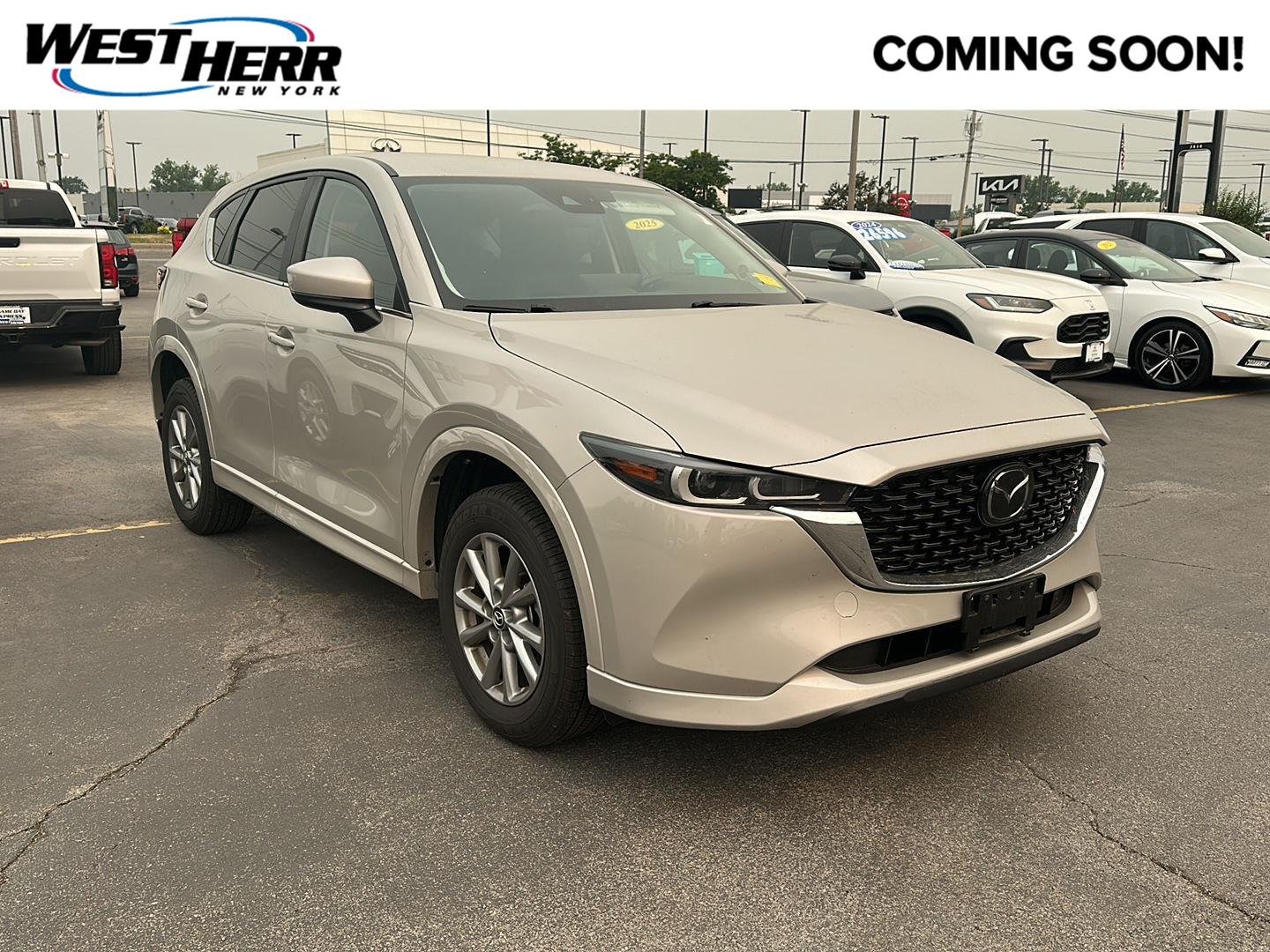 Used 2025 Platinum Quartz Metallic Mazda 2.5 S Select Package image 1