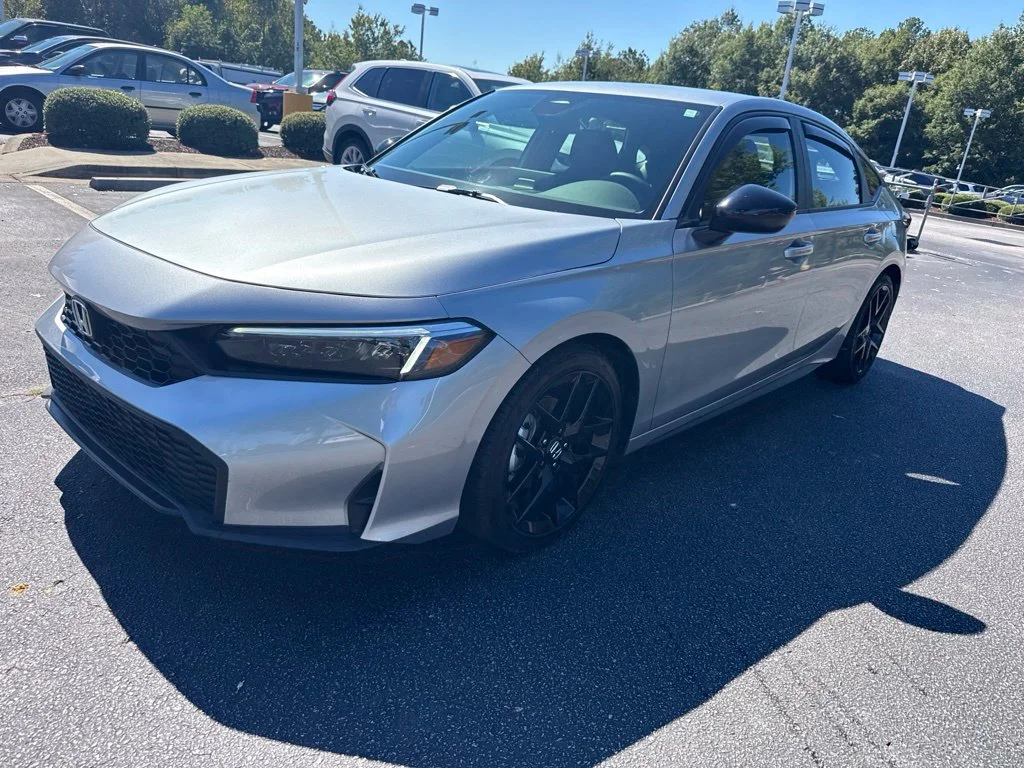 Used 2026 Solar Silver Metallic Honda FWD Sport image 7