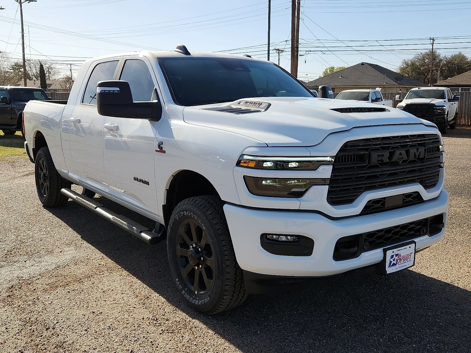 New 2026 White Ram LARAMIE MEGA CAB 4X4 6