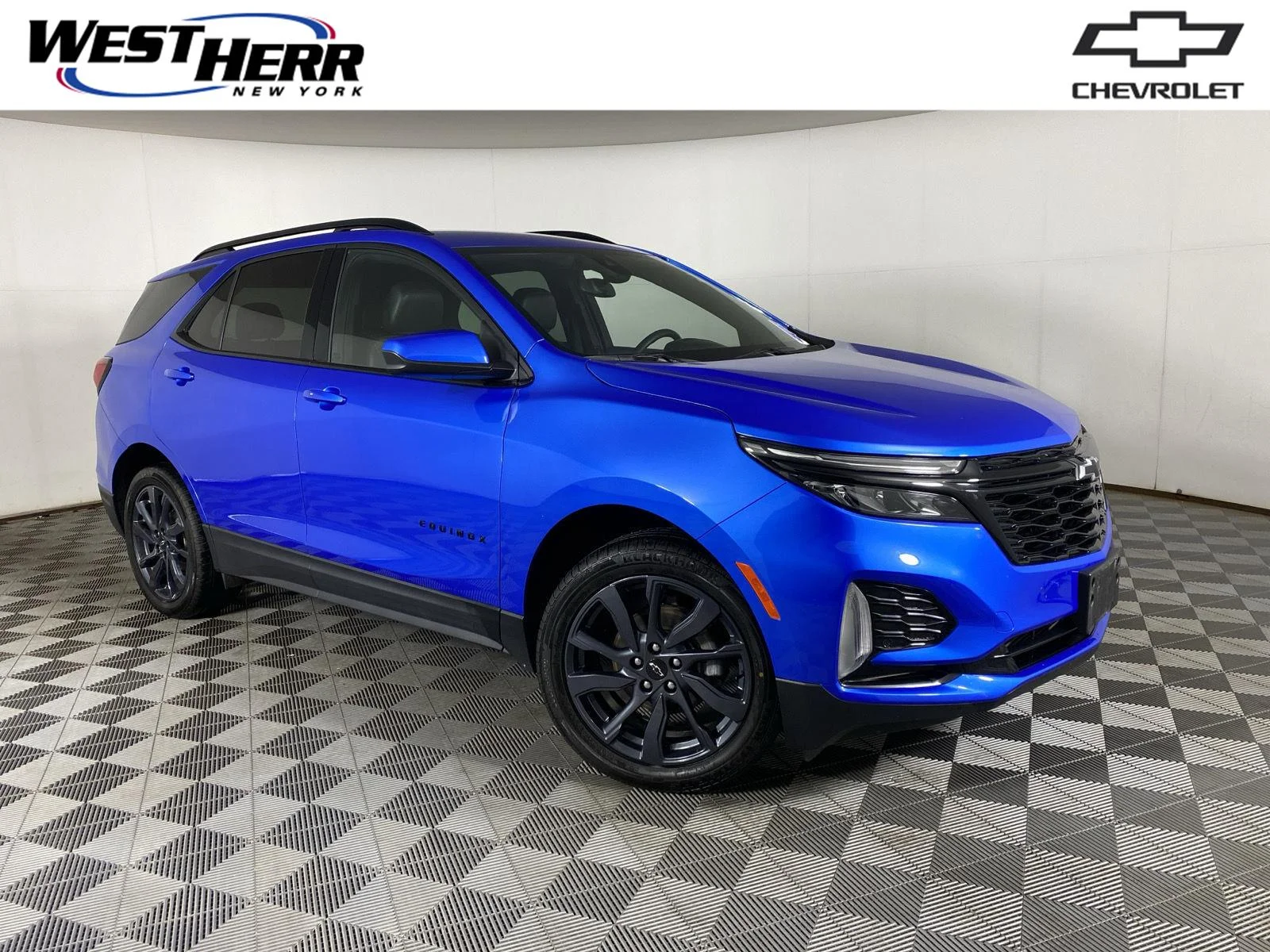 Used 2024 Riptide Blue Metallic Chevrolet RS image 1