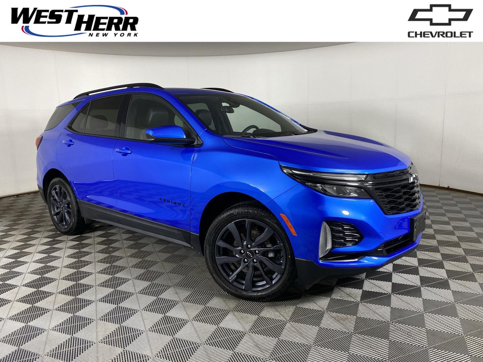 Used 2024 Riptide Blue Metallic Chevrolet RS image 1