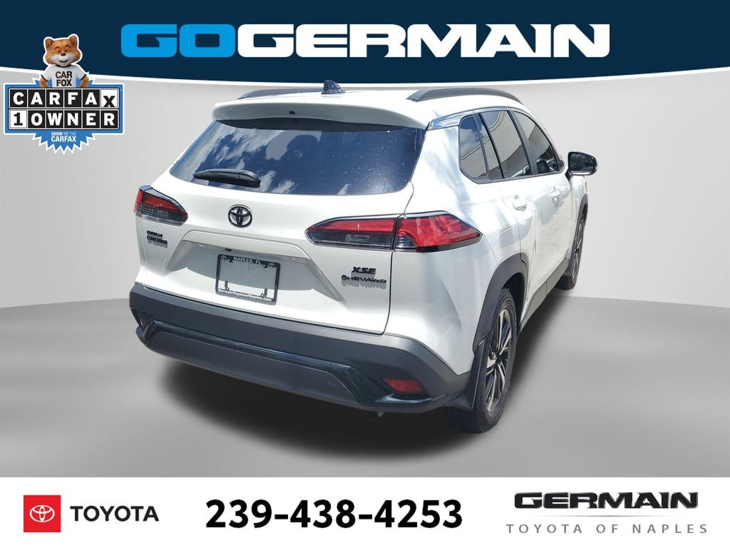 Used 2025 Beige Toyota Hybrid XSE image 9