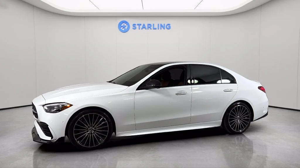 Used 2024 White Mercedes-Benz C 300 image 2