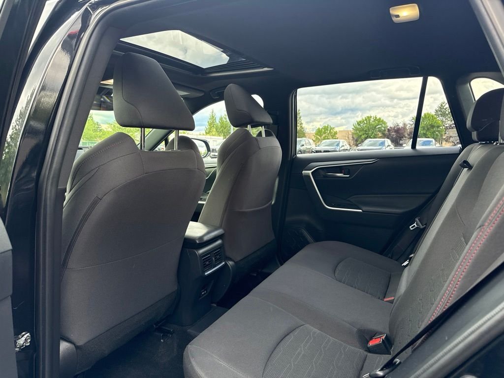 Used 2022 Midnight Black Metallic Toyota SE image 20