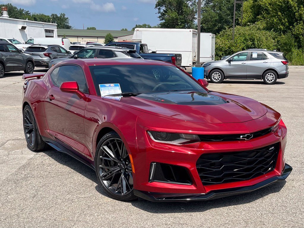 Used 2020 GARNET RED TINTCOAT Chevrolet ZL1 image 6