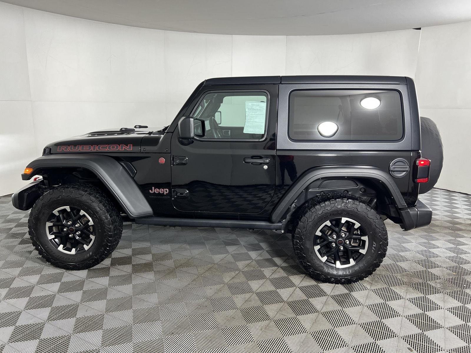 Used 2024 Black Clearcoat Jeep Rubicon image 5