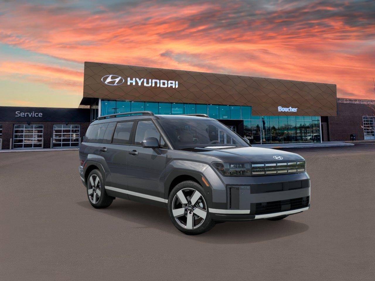 New 2026 Ecotronic Gray Hyundai Limited AWD image 2