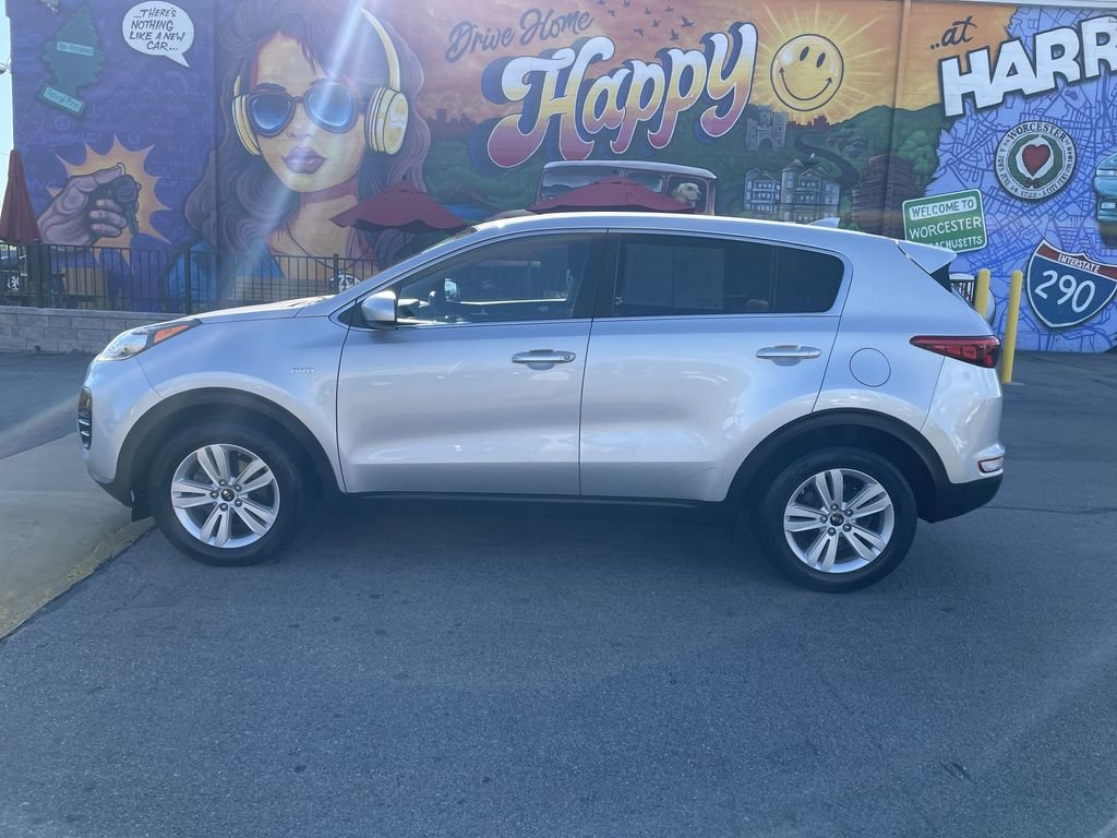 Used 2017 Silver Kia LX image 2