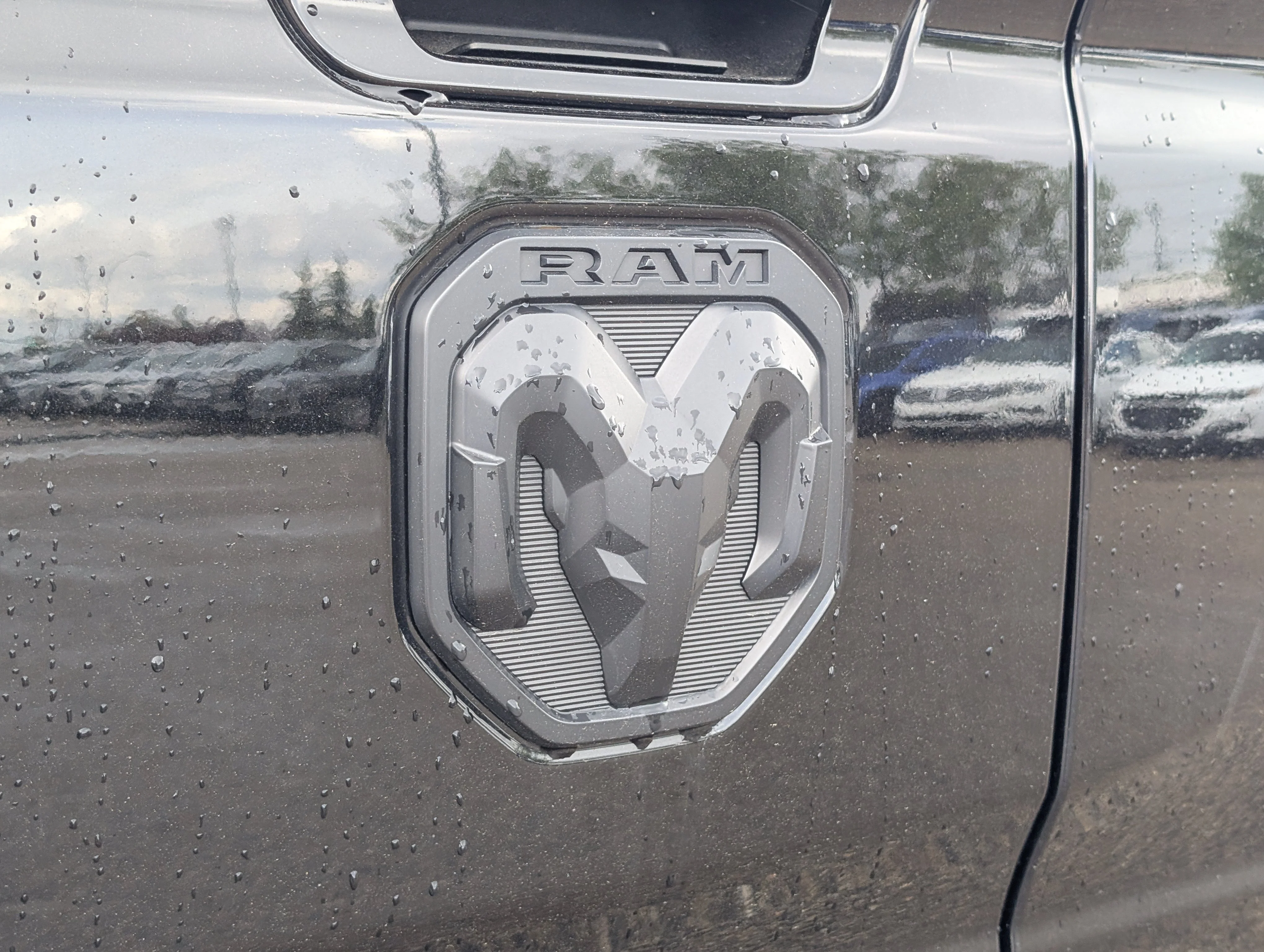 Used 2025 Diamond Black Crystal Pearlcoat Ram Rebel image 16