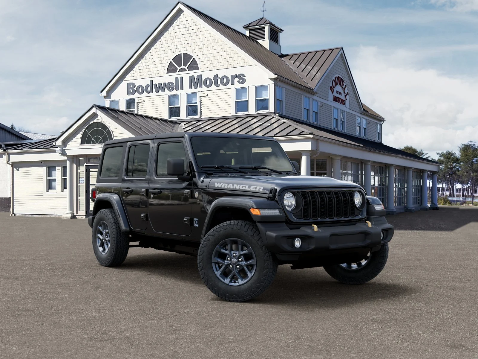 New 2026 Black Clear-Coat Exterior Paint Jeep 4-Door 85th Anniversary Edition image 31