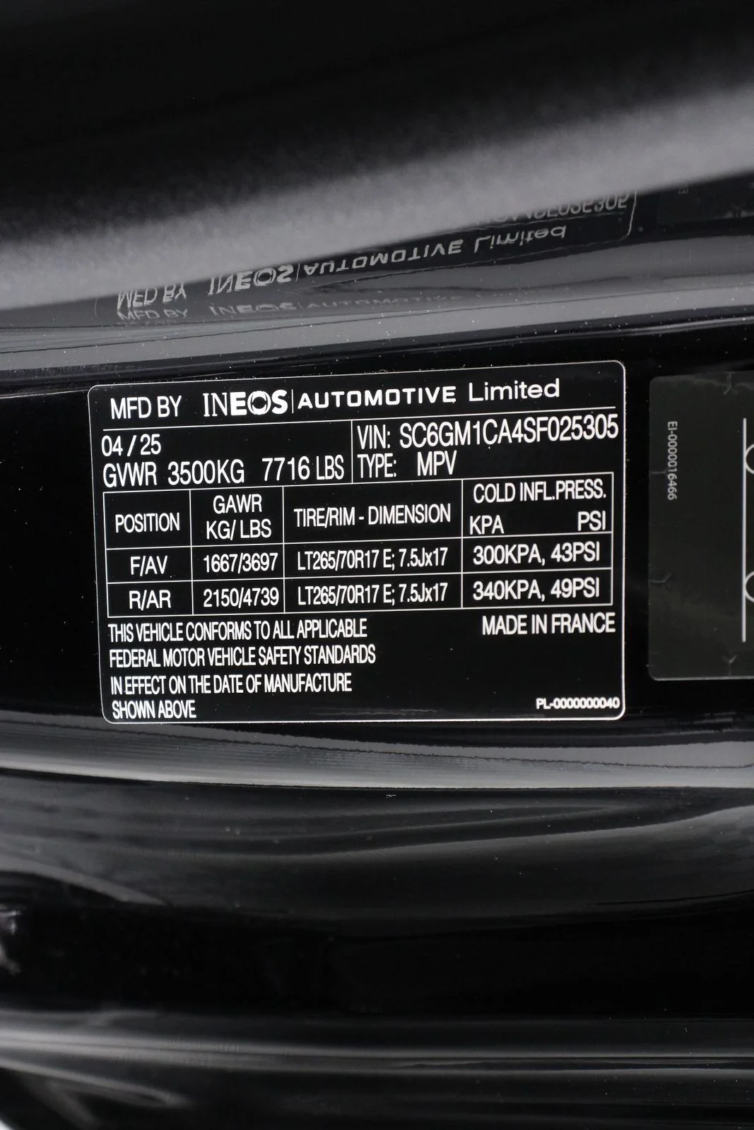 New 2025 Inky Black INEOS Trialmaster Edition image 24