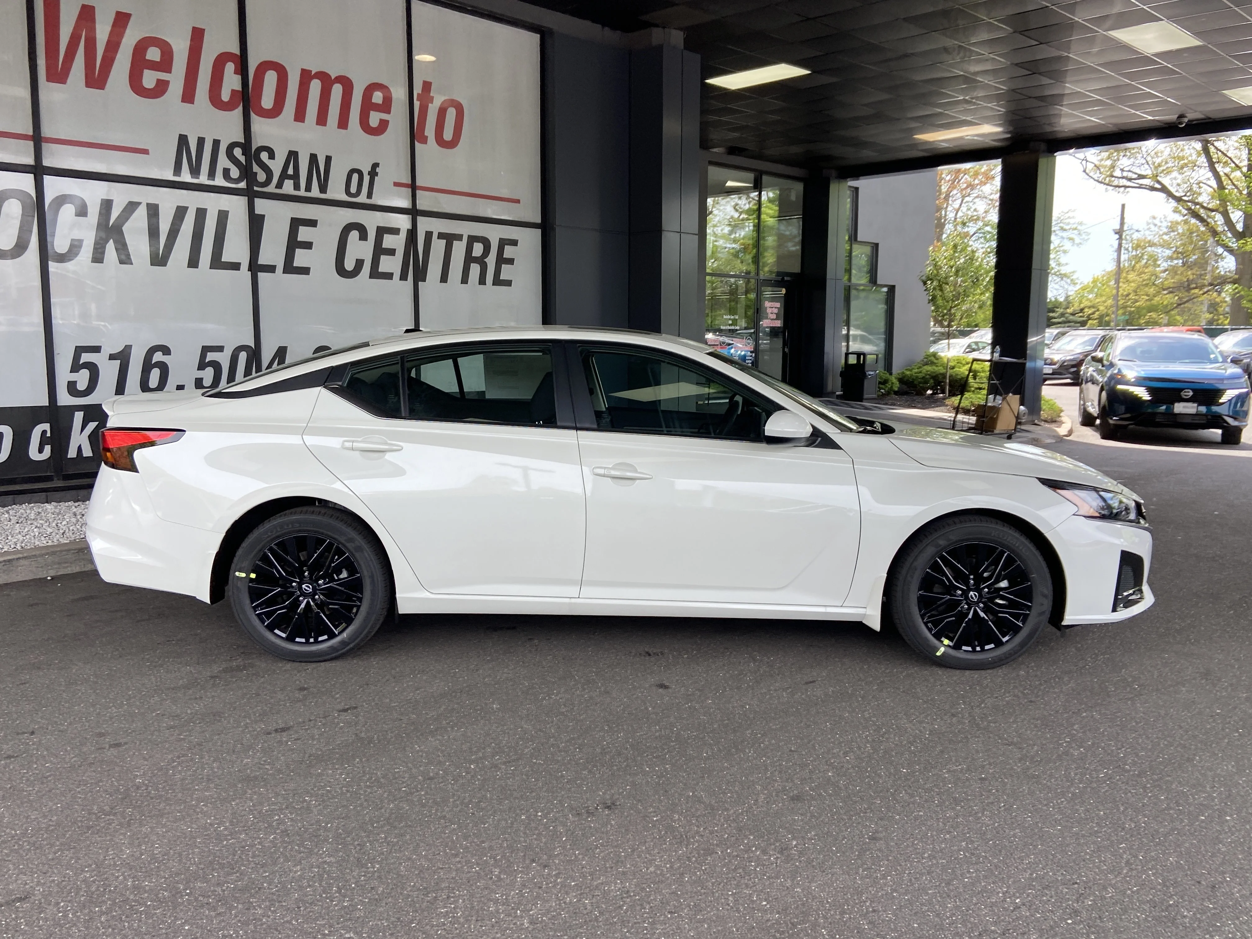 New 2026 Pearl White Tricoat Nissan SV image 3