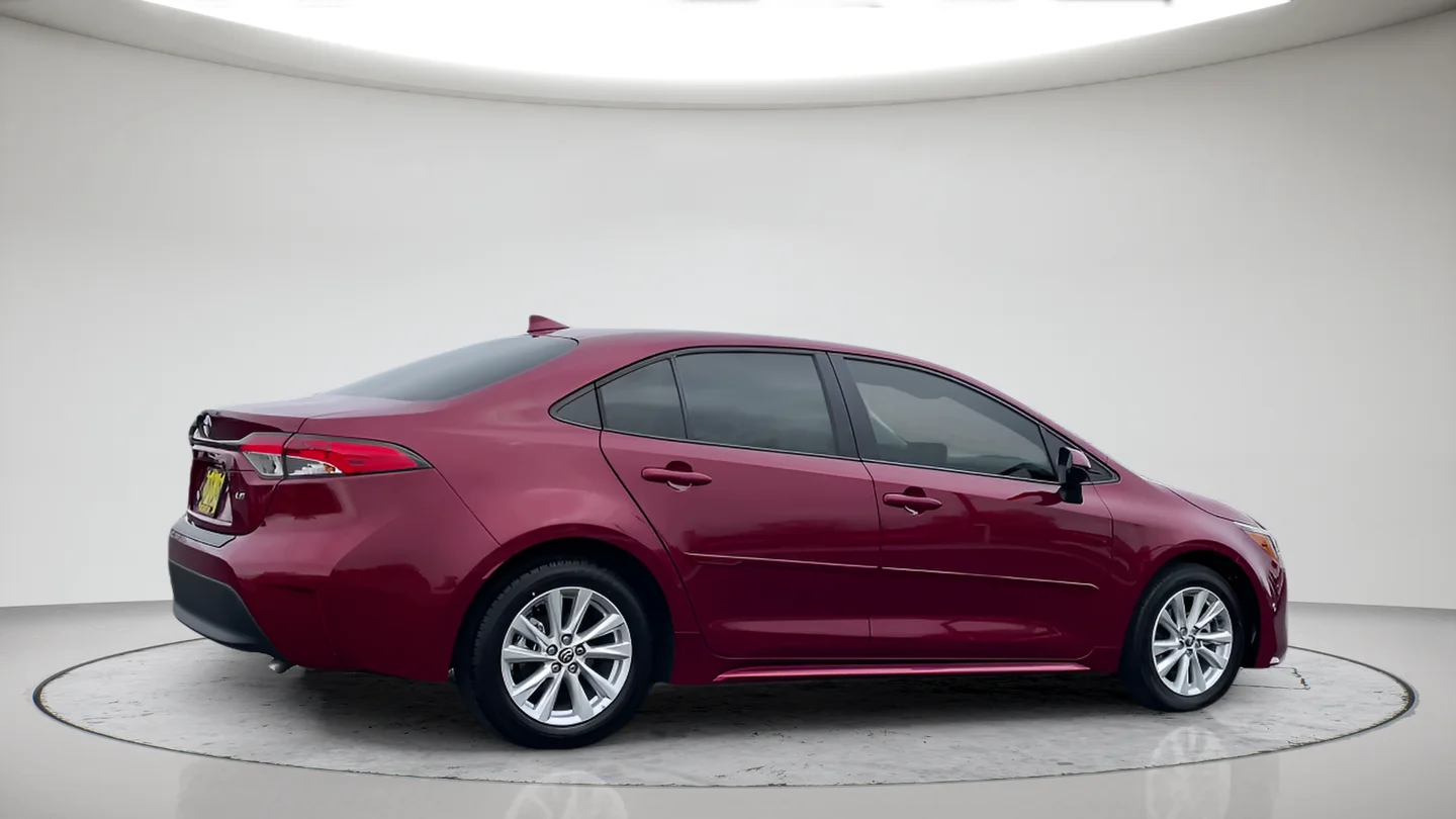 Certified Used 2025 Red Toyota LE image 6