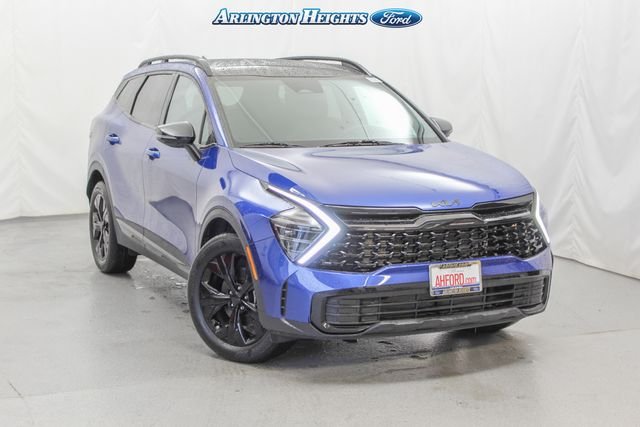 Used 2025 Sapphire Blue Kia X-Line image 1