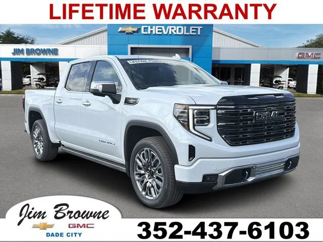 New 2026 Glacier White Tricoat GMC Denali Ultimate image 1