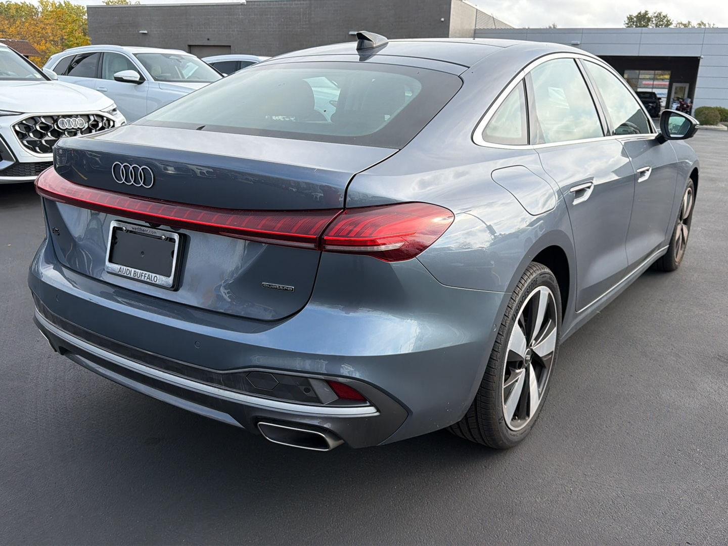Used 2025 Horizon Blue Metallic Audi Premium Plus image 5