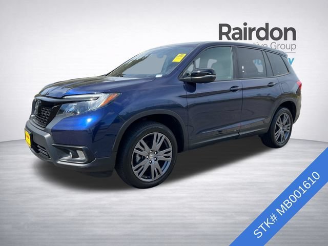 Used 2021 Obsidian Blue Pearl Honda EX-L image 3