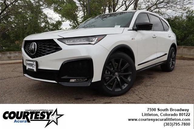 New 2026 Platinum White Pearl Acura w/A-Spec Package image 1