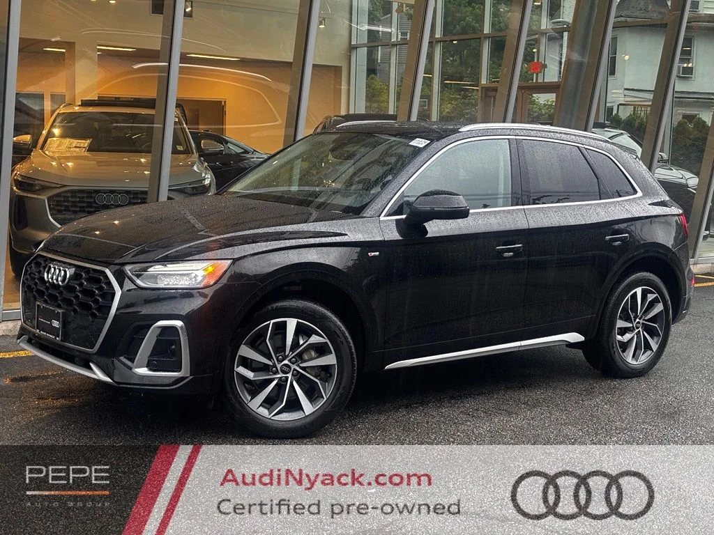 Certified Used 2023 Black Audi 45 S line Premium image 1