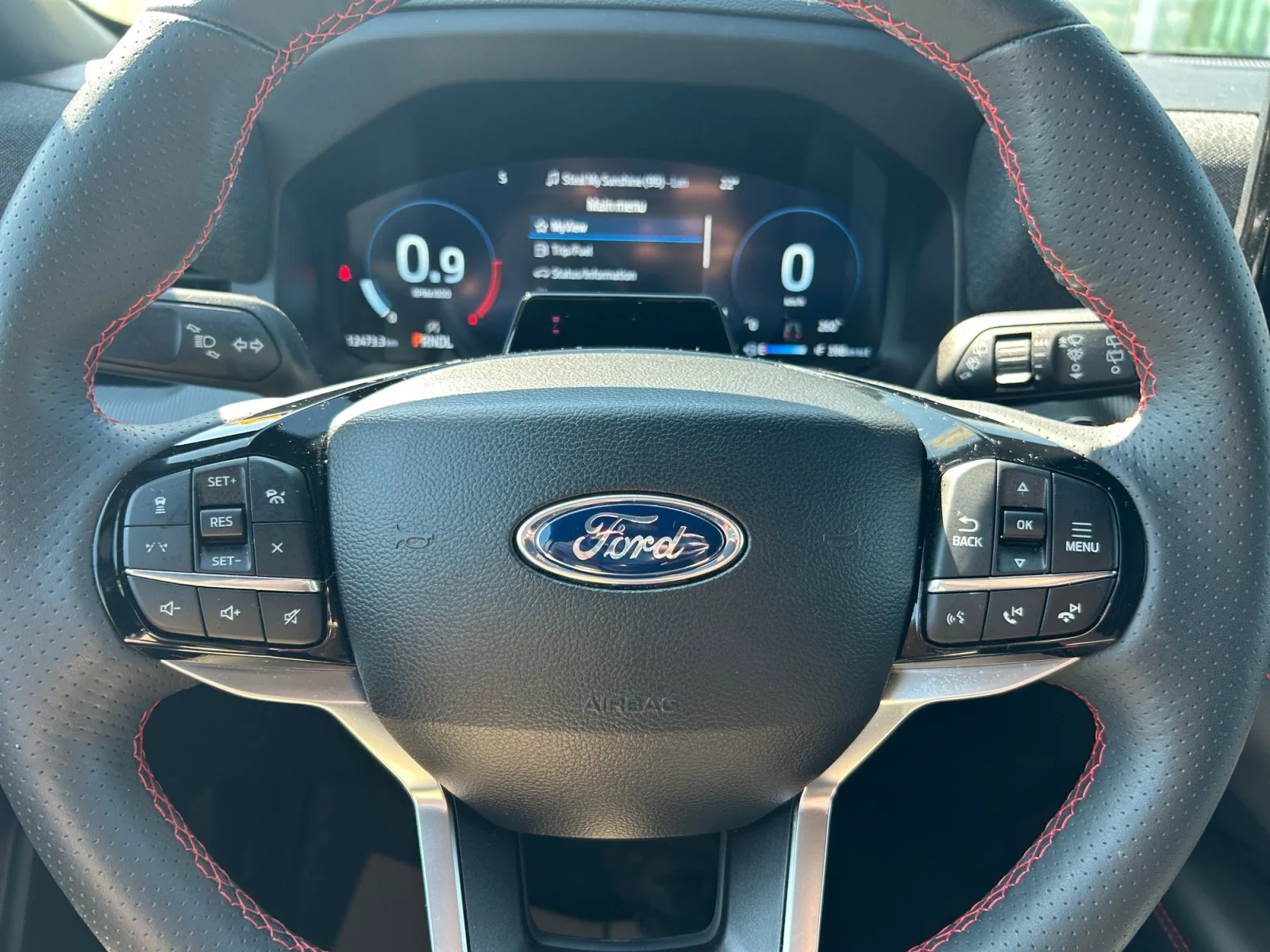 Used 2025 Black Ford ST-LINE 4WD image 22