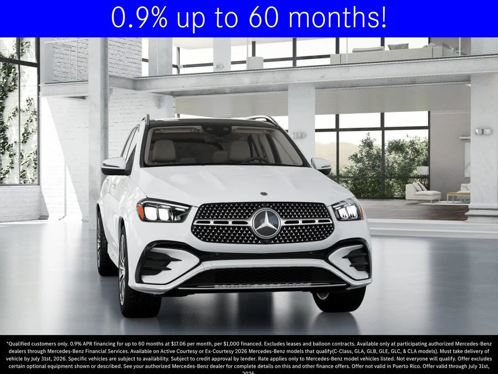 Certified Used 2026 Polar White Mercedes-Benz GLE 450 image 8