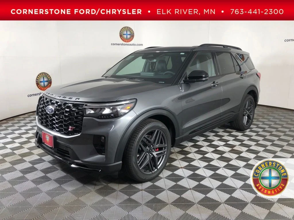 New 2026 Carbonized Gray Metallic Ford ST image 1