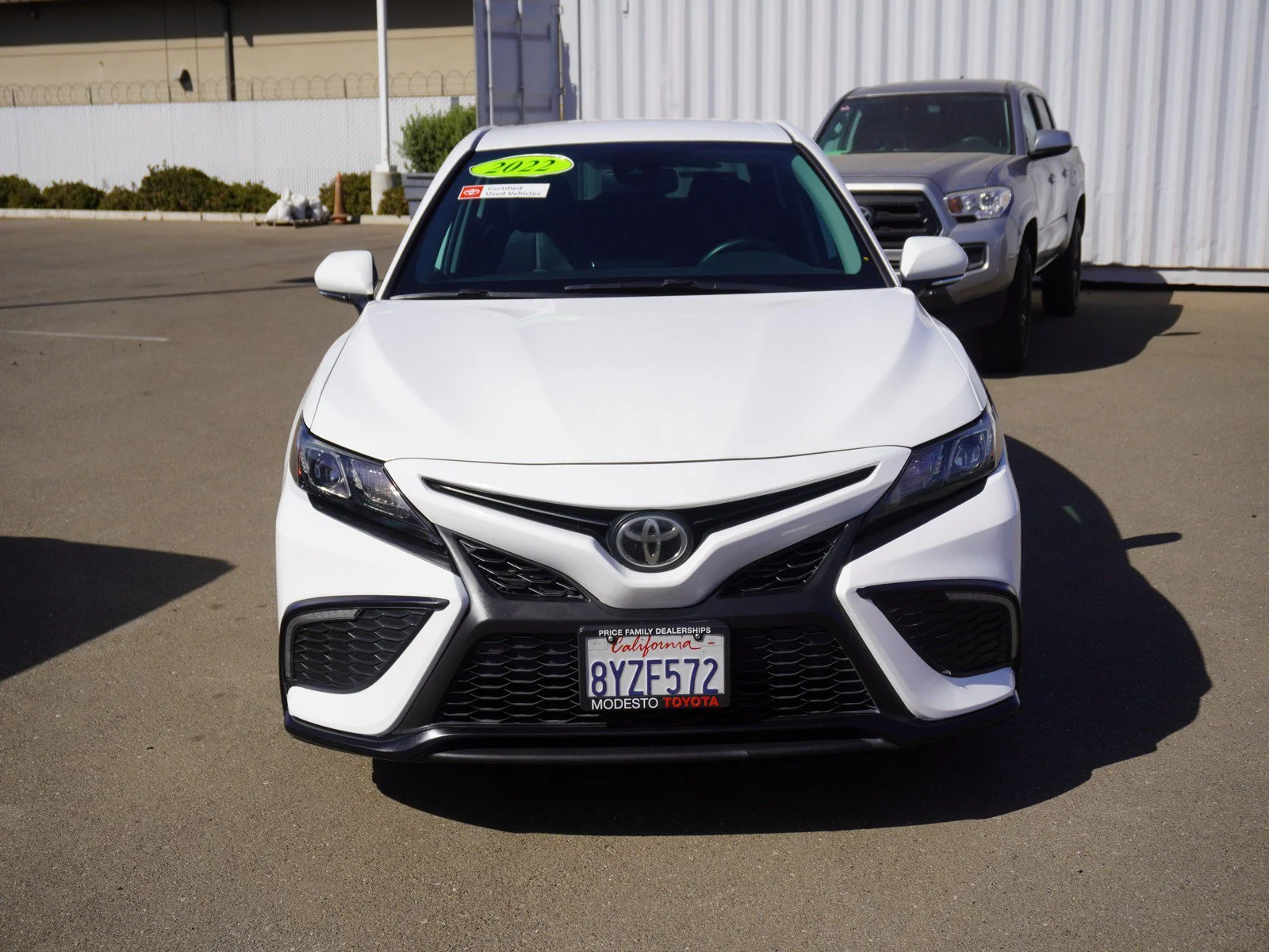 Used 2022 White Toyota SE image 6