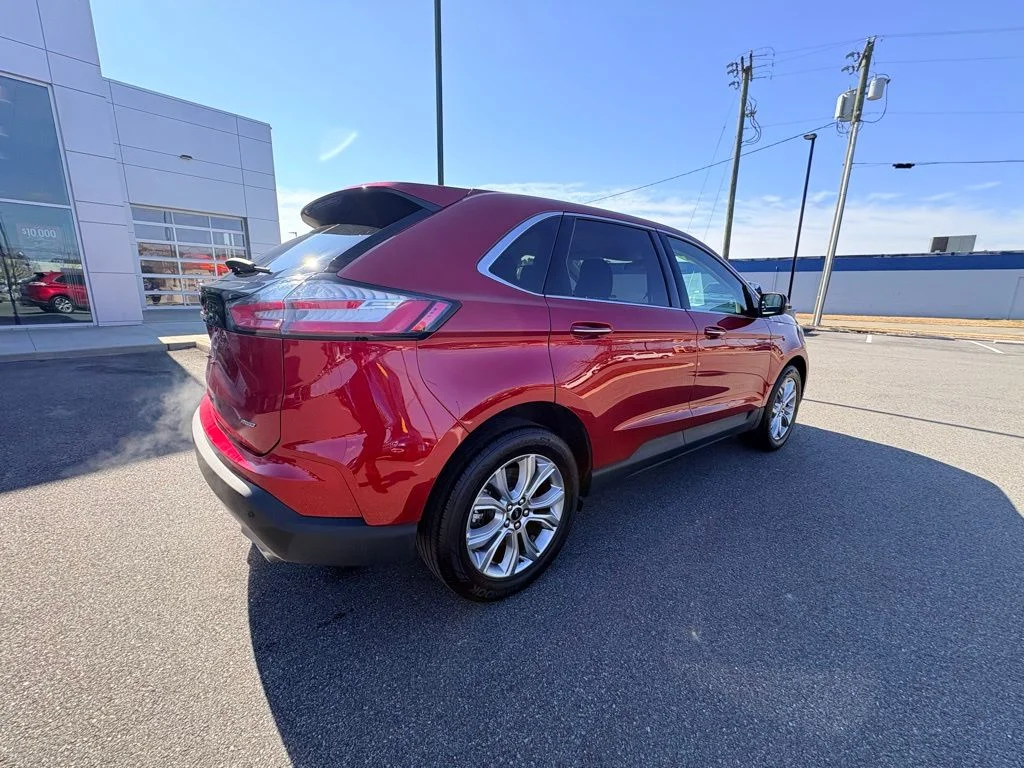 Used 2024 Red Ford Titanium image 3