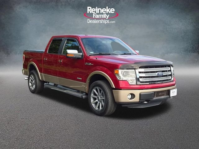 Used 2013 Ruby Red Ford Lariat image 3